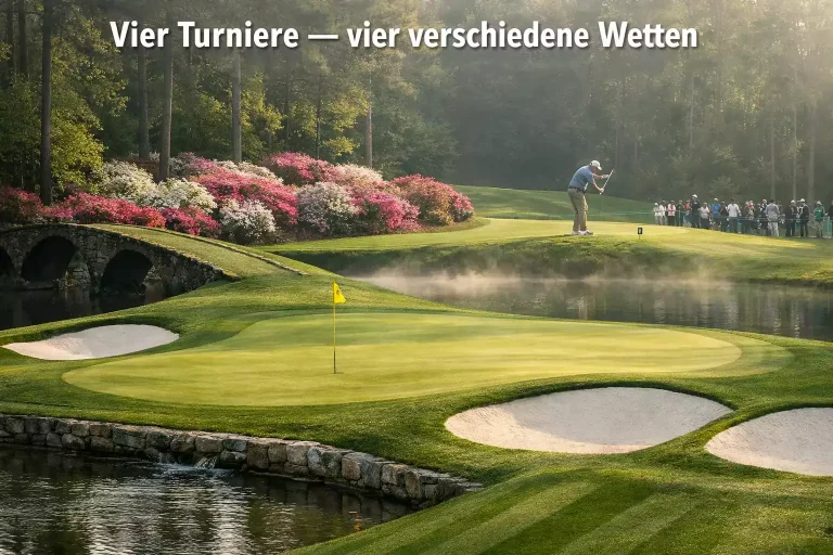 Golf Major-Turniere 2026: Masters, US Open, PGA Championship und The Open Championship