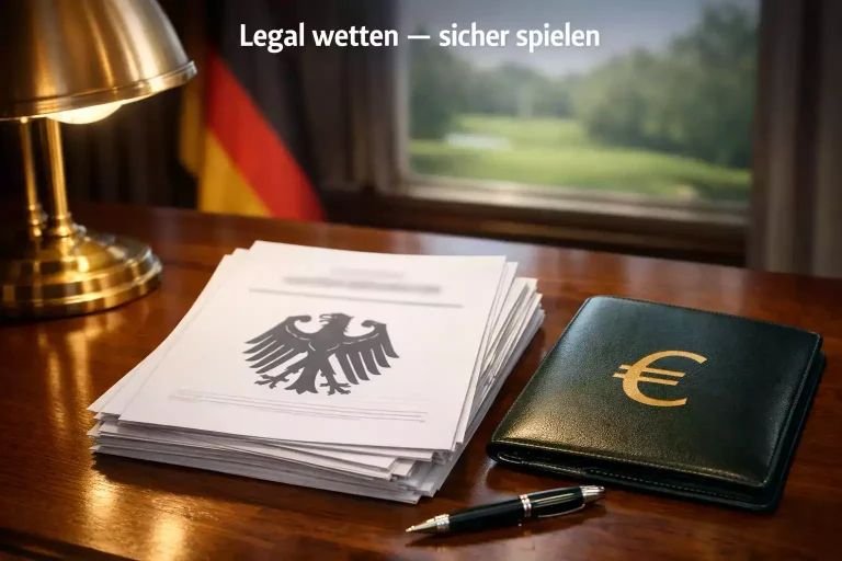 Golf Wetten in Deutschland: GGL-Lizenz, Wettsteuer und Spielerschutz